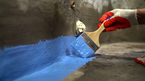 SJ Waterproofing Pros commercial waterproofing team near Beverly, NJ